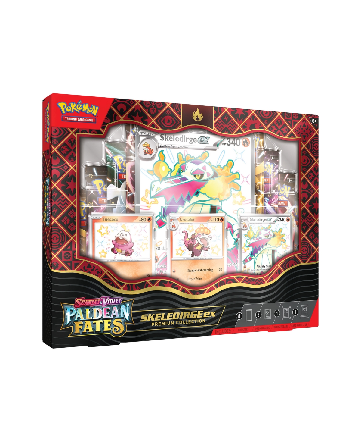 Pokémon 2024 Sv4.5 Paldean Fates Ex Premium Collection Box In No Color