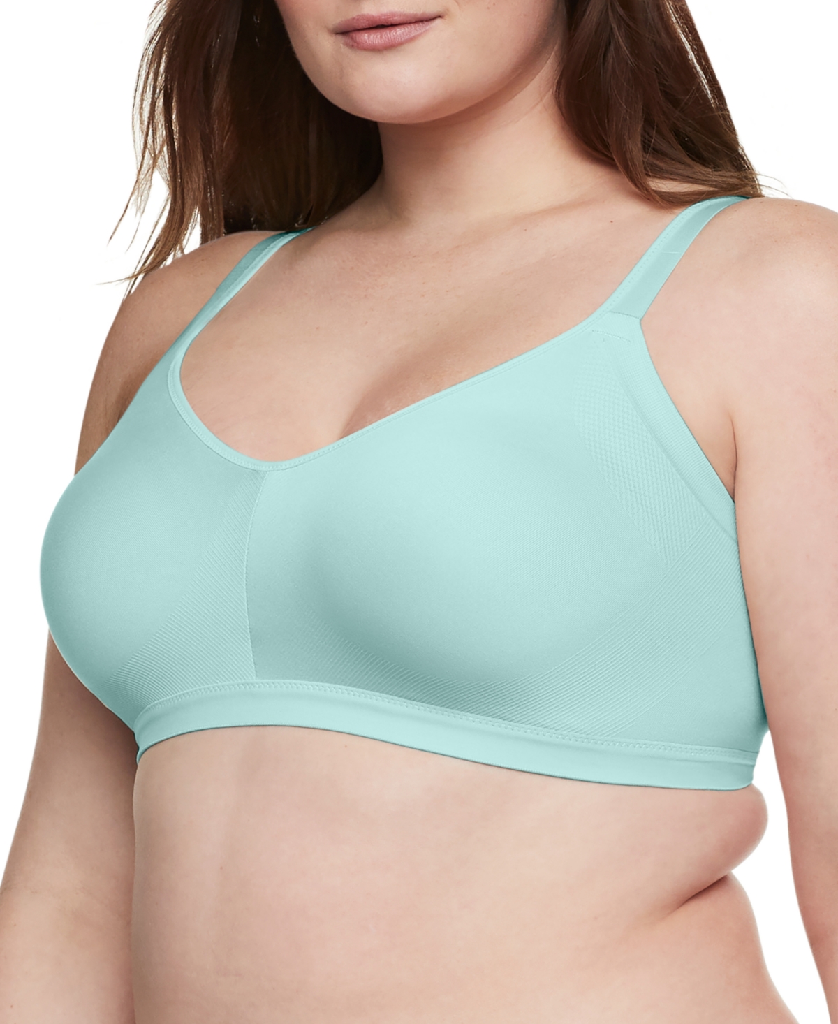 Olga Easy Does It Full Coverage Smoothing Bra Gm3911a In Summer Sky