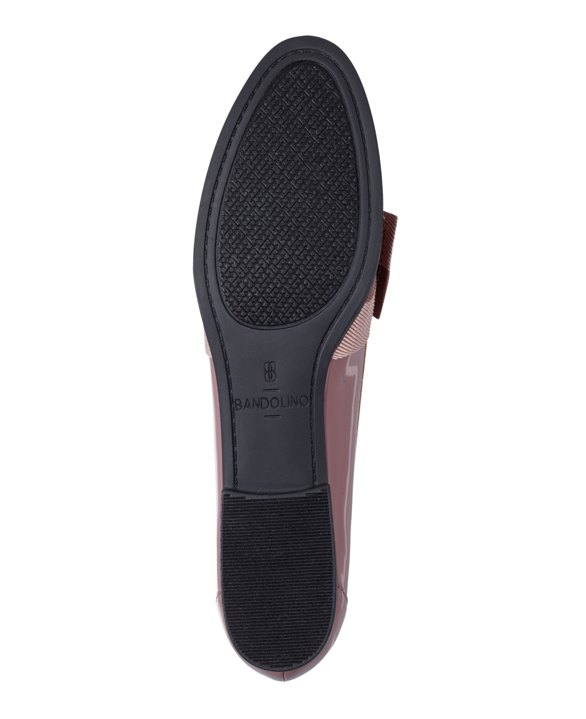 Shop Bandolino Women's Lindio Bow Slip On Tailored Loafers In Black,cream