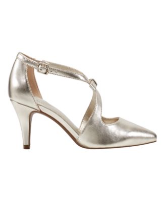 Women's Zeffer Strappy Bow Stiletto Heel Pumps