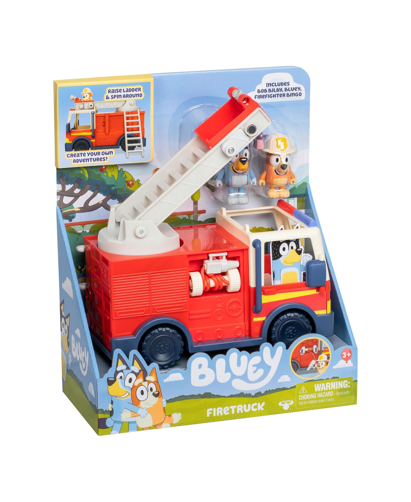 Детские фигурки Bluey Fire Truck — фото 2