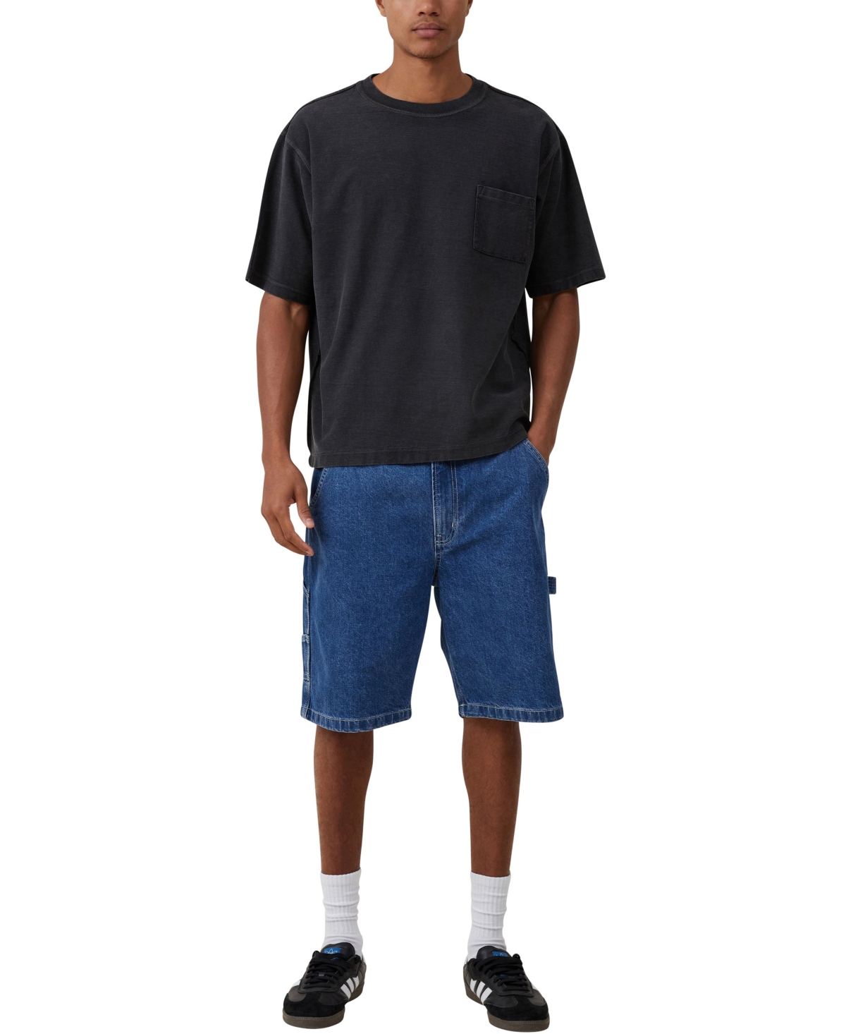 Cotton On Men's Reversed Wide Neck T-shirt