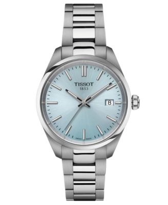 Tissot - Unisex Swiss PR 100 Stainless Steel Bracelet Watch 34mm
