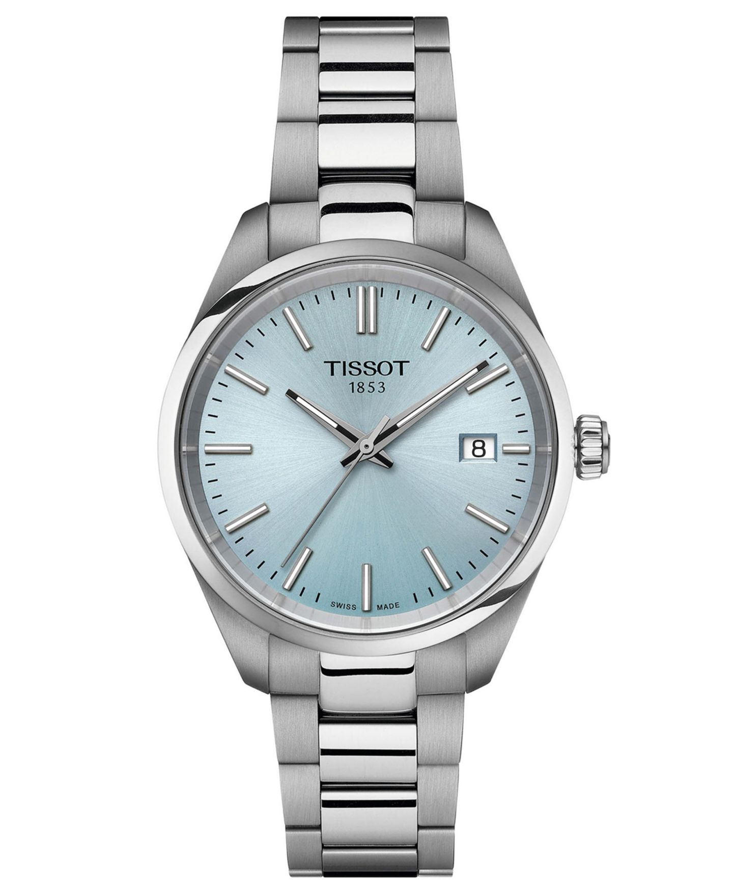 Часы Tissot Unisex Swiss PR 100 Stainless Steel Bracelet Watch 34mm — фото 1
