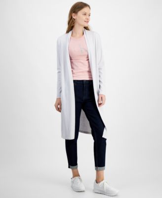 Calvin Klein Jeans - Women's Open-Front Maxi Cardigan