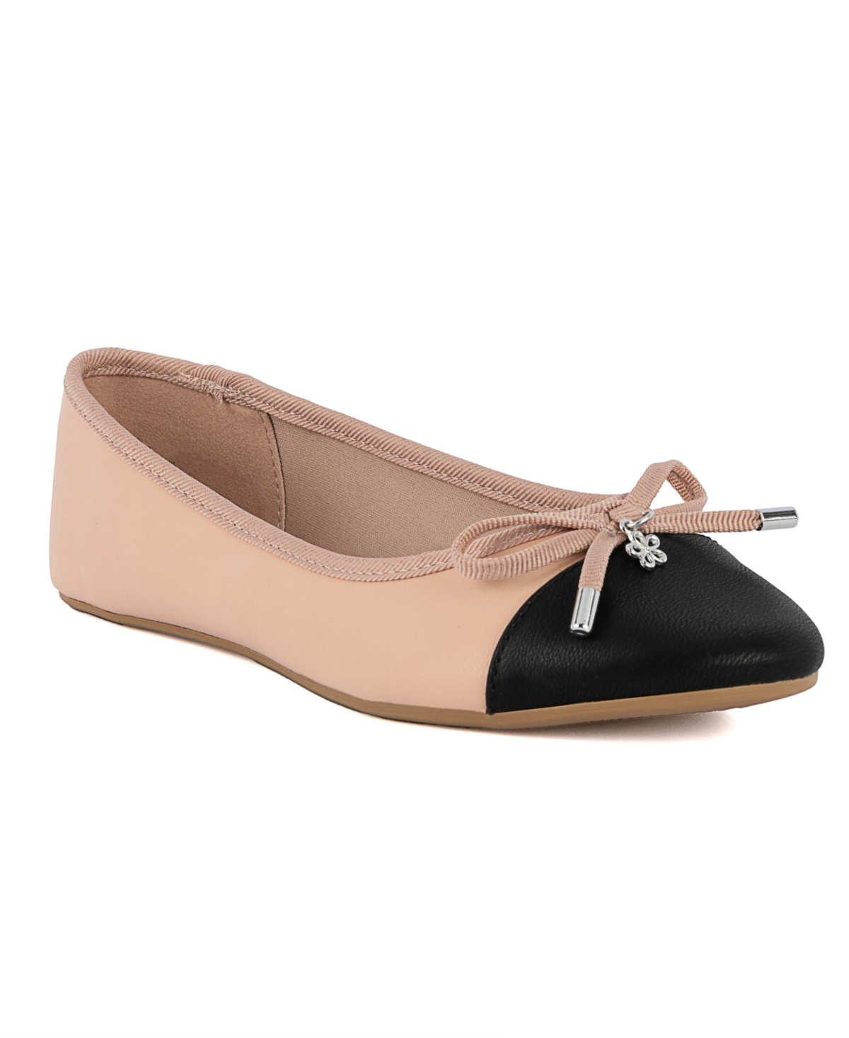Sugar Women's Florah Casual Ballet Flats - Black- Manmade