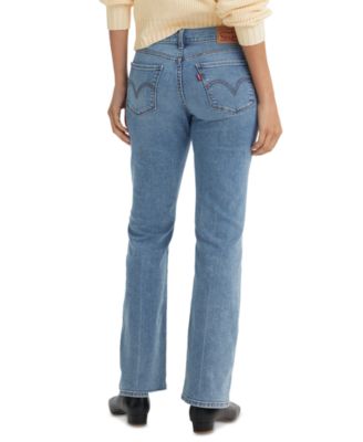 Women's Casual Classic Mid Rise Bootcut Jeans