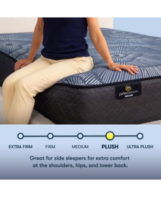 Perfect Sleeper Euphoric Nights 14" Plush Hybrid Mattress Set, California King