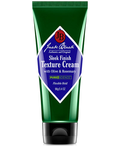 Jack Black Sleek Finish Texture Cream with Olive & Rosemary, 3.4 oz
