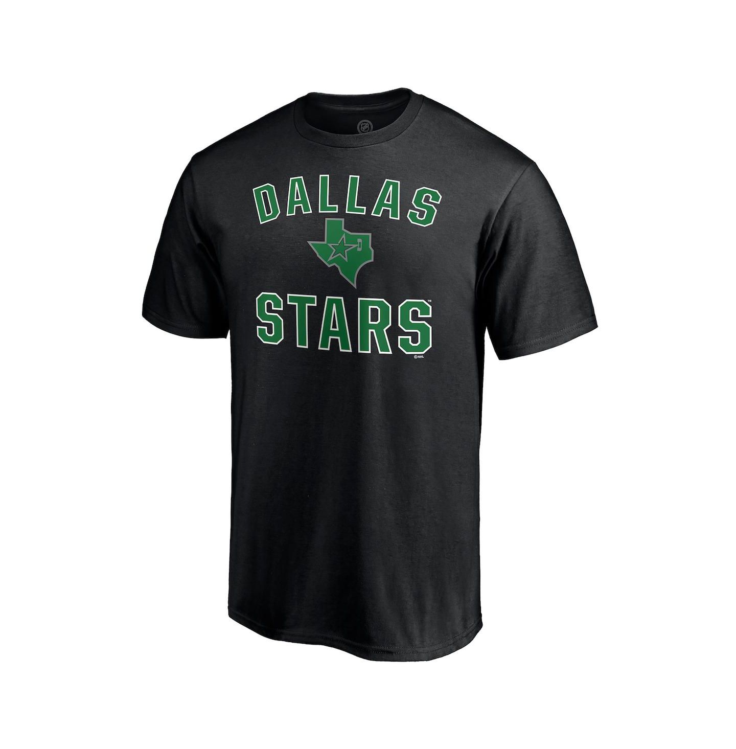 Мужская футболка Fanatics Black Dallas Stars Special Edition Victory Arch — фото 3