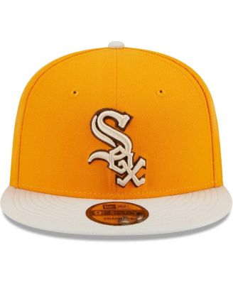 Men's Gold Chicago White Sox Tiramisu 9FIFTY Snapback Hat