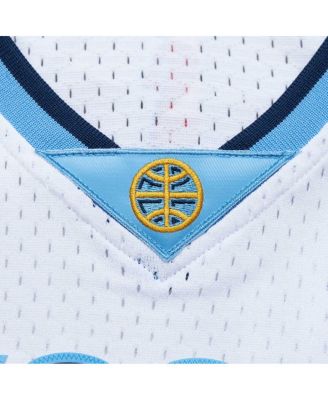 Men's Nikola Jokic White Denver Nuggets 2016/17 Throwback Swingman Jersey