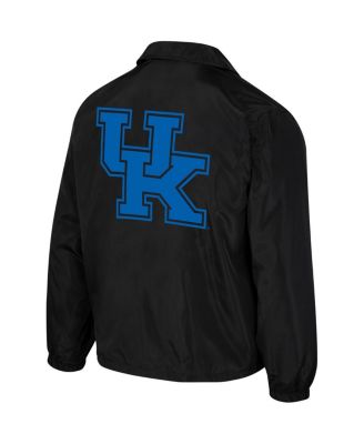 Men's and Women's Black Kentucky Wildcats Coaches Full-Snap Jacket