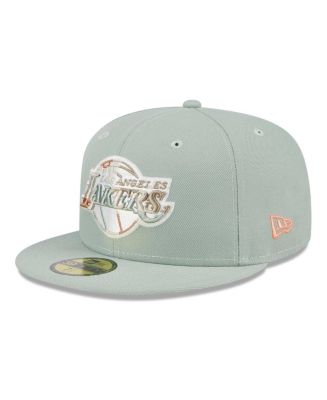 Men's New Era Green Los Angeles Lakers Springtime Camo 59FIFTY Fitted ...
