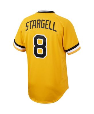 Willie Stargell Pittsburgh Pirates Cooperstown Collection Authentic Jersey - Gold