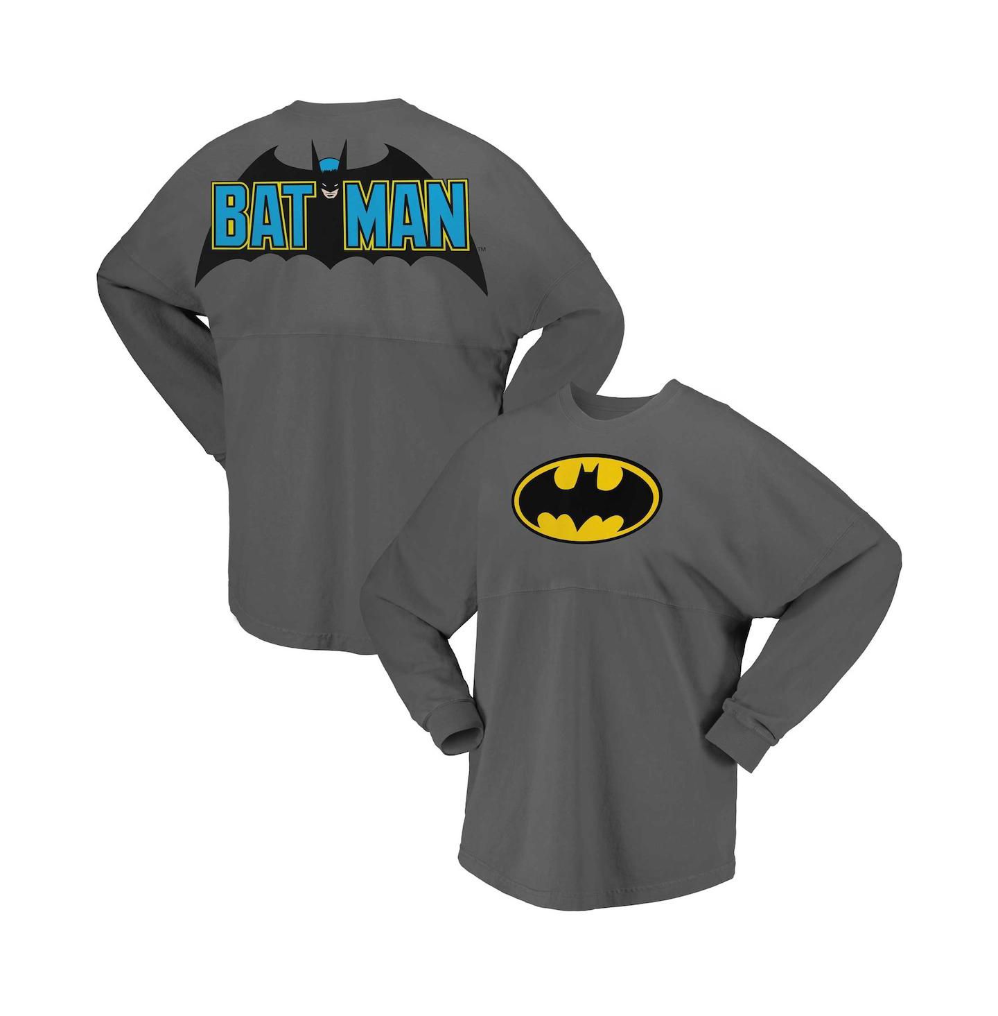 Футболка Spirit Jersey Gray Batman Original Long Sleeve — фото 1