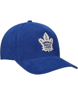 American Needle Men's Blue Toronto Maple Leafs Corduroy Chain Stitch Adjustable Hat