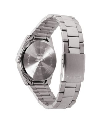 Casio Men's Analog Silver-Tone Stainless Steel Watch, 38.5mm, MTP1302D-1A1VT