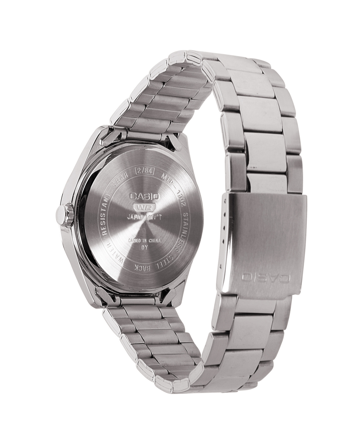 G-shock Casio Men's Analog Silver-tone Stainless Steel Watch, 38.5mm, Mtp1302d-1a1vt In Silver