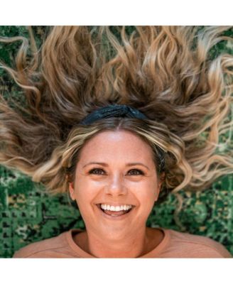 Women s Soft Marble Headband - Black