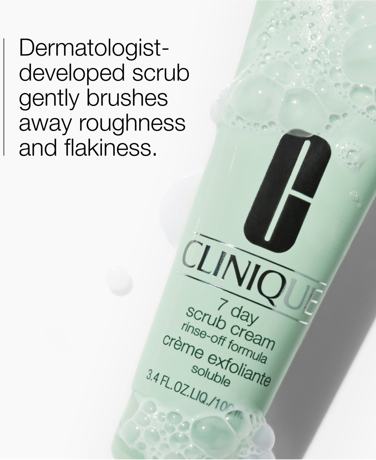 Clinique Jumbo 7 Day Face Scrub Cream Rinse-Off Formula, 8.5 oz.