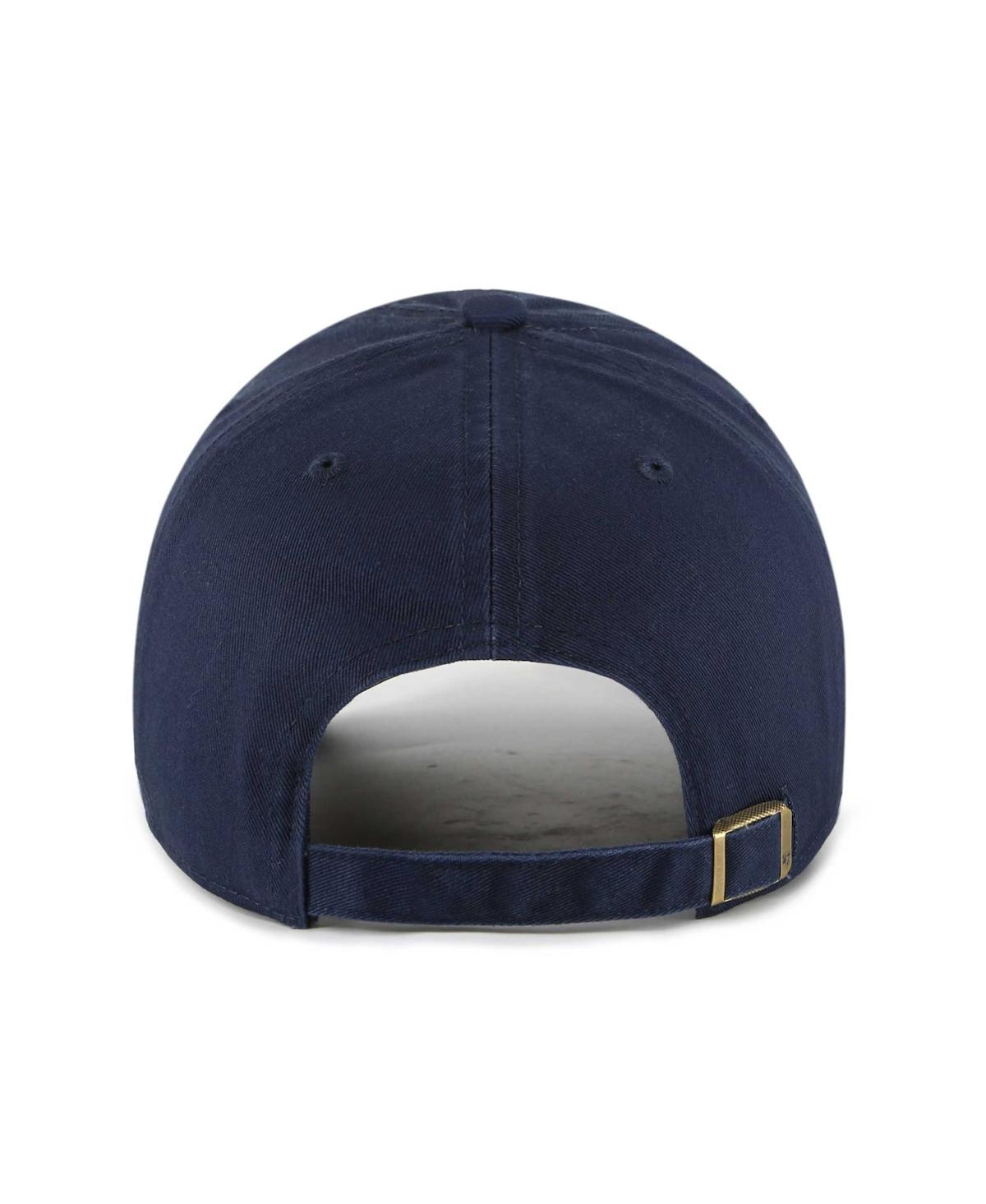 47 Brand Women's ' Navy Memphis Grizzlies Confetti Undervisor Clean Up Adjustable Hat In Navy