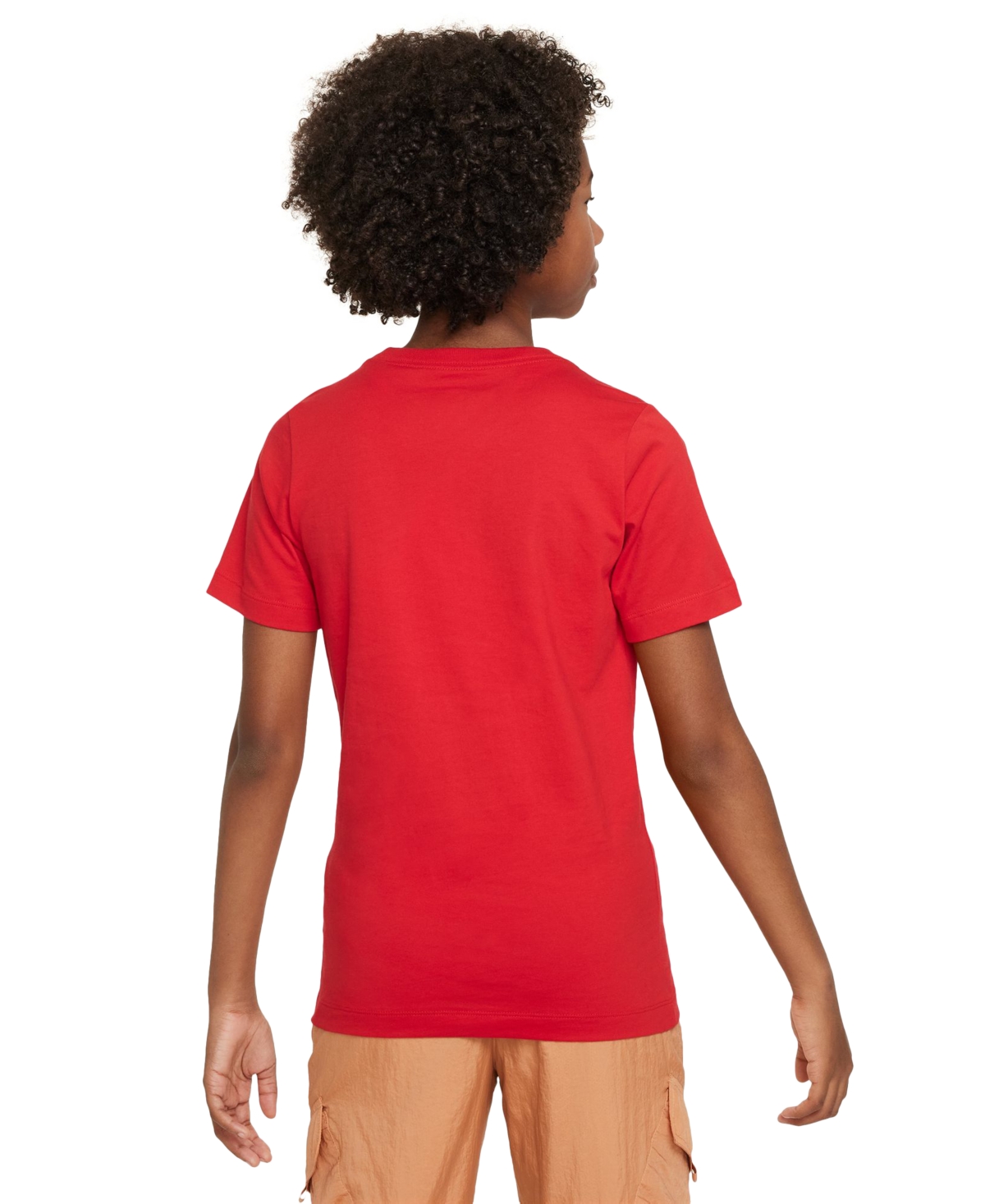 Nike Big Kids Sportswear Cotton Logo Graphic T-Shirt