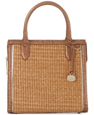 Brahmin - Caroline Honey Brown Sandalwood Small Satchel
