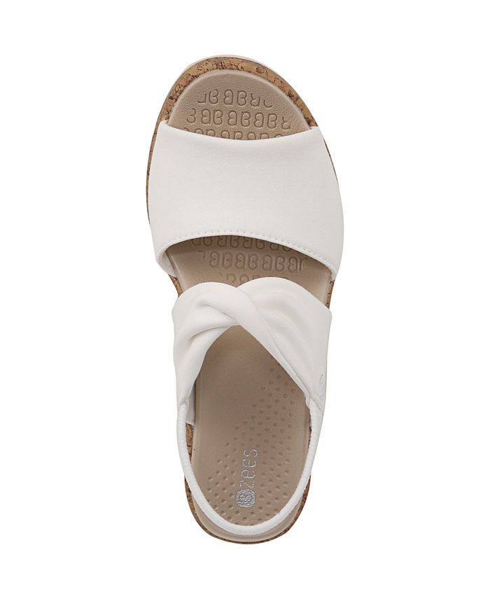 Bzees Remix Washable Wedge Sandals Macy s