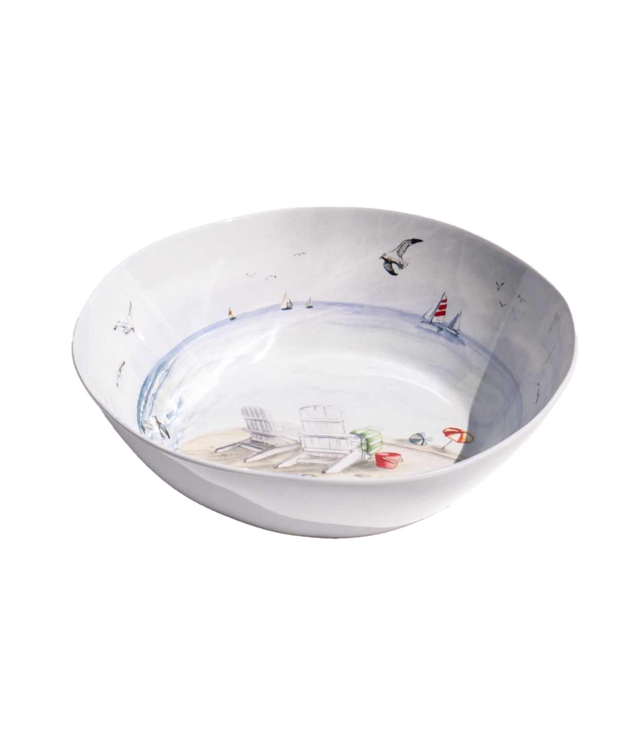 Tarhong By The Shore Serve Bowl 11.9", 142 oz In White