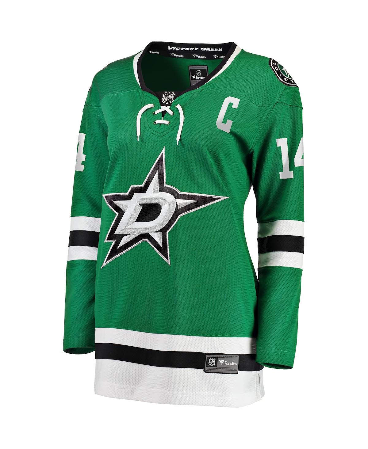 Women's Fanatics Jamie BennDallas Stars Captain Patch Home Breakaway Player Jersey - Kelly Green