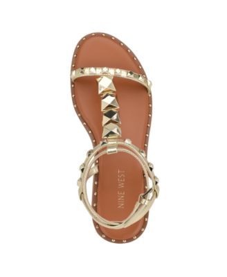 Women's Marcila Studded Strappy Flat Sandals