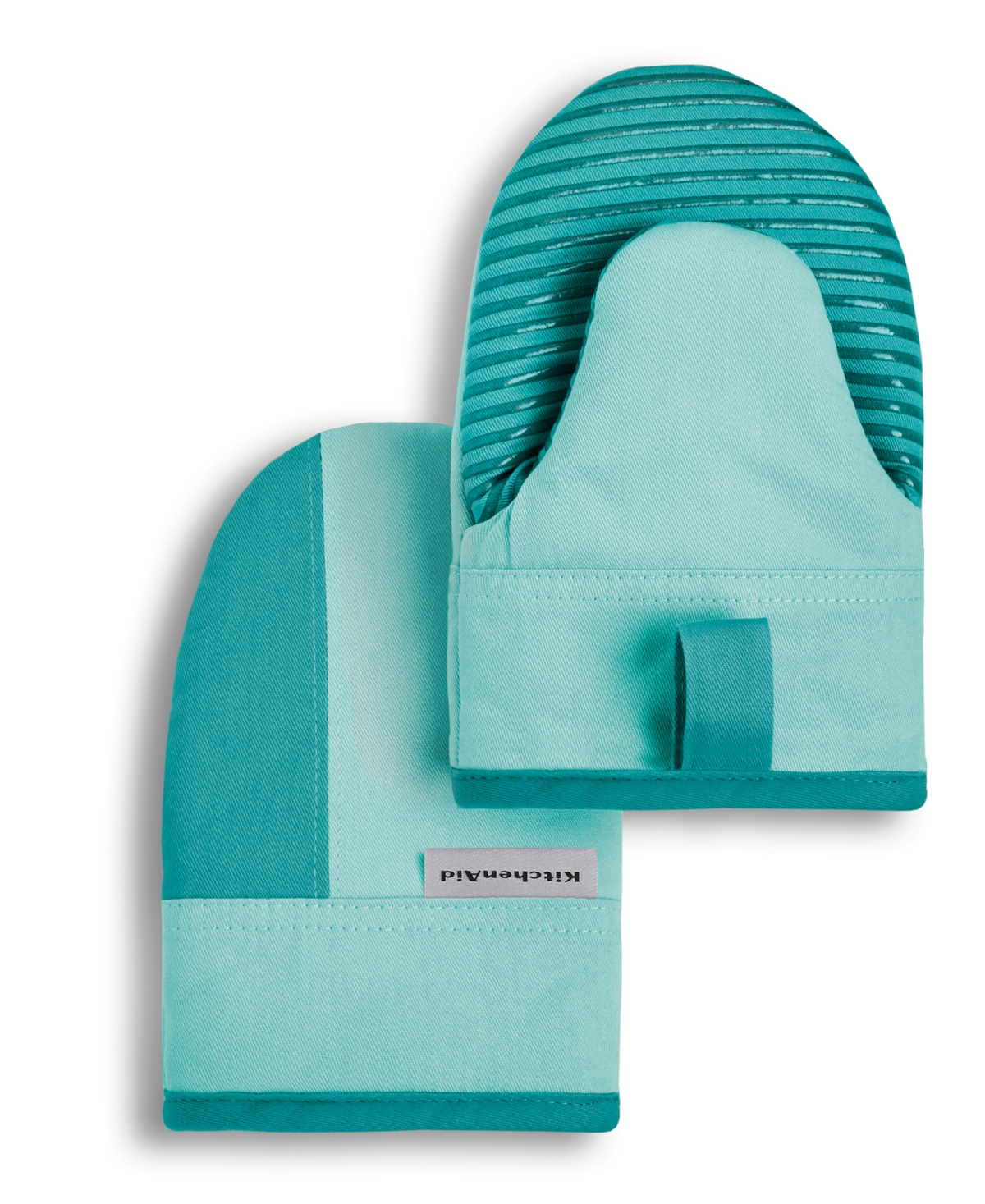 Kitchenaid Beacon Mini 2-pc. Oven Mitt Set In Blue