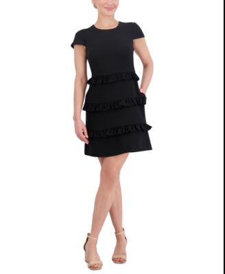 Women's Ruffle-Tiered A-Line Dress 
