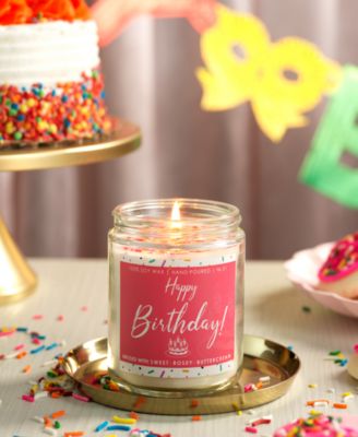 Happy Birthday Candle, 6.7 oz.