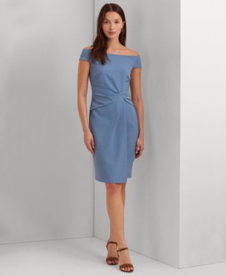 Lauren Ralph Lauren - Women's Off-The-Shoulder Sheath Dress
