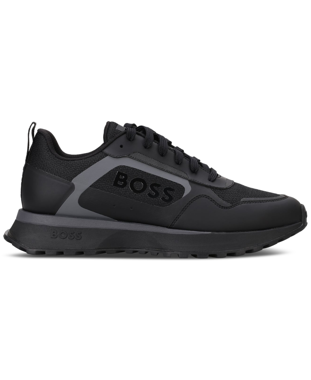Shop Hugo Boss By  Men's Jonah Runn Sneakers In Black