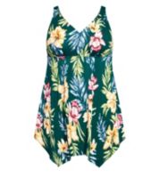 Trendy Plus Size Lucia Tummy-Control Swimdress