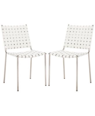 Safavieh Wesson Woven Dining Chair (Set Of 2) - Macy's