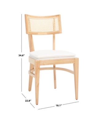 18.5"  Wood Galway Cane Dining Chair