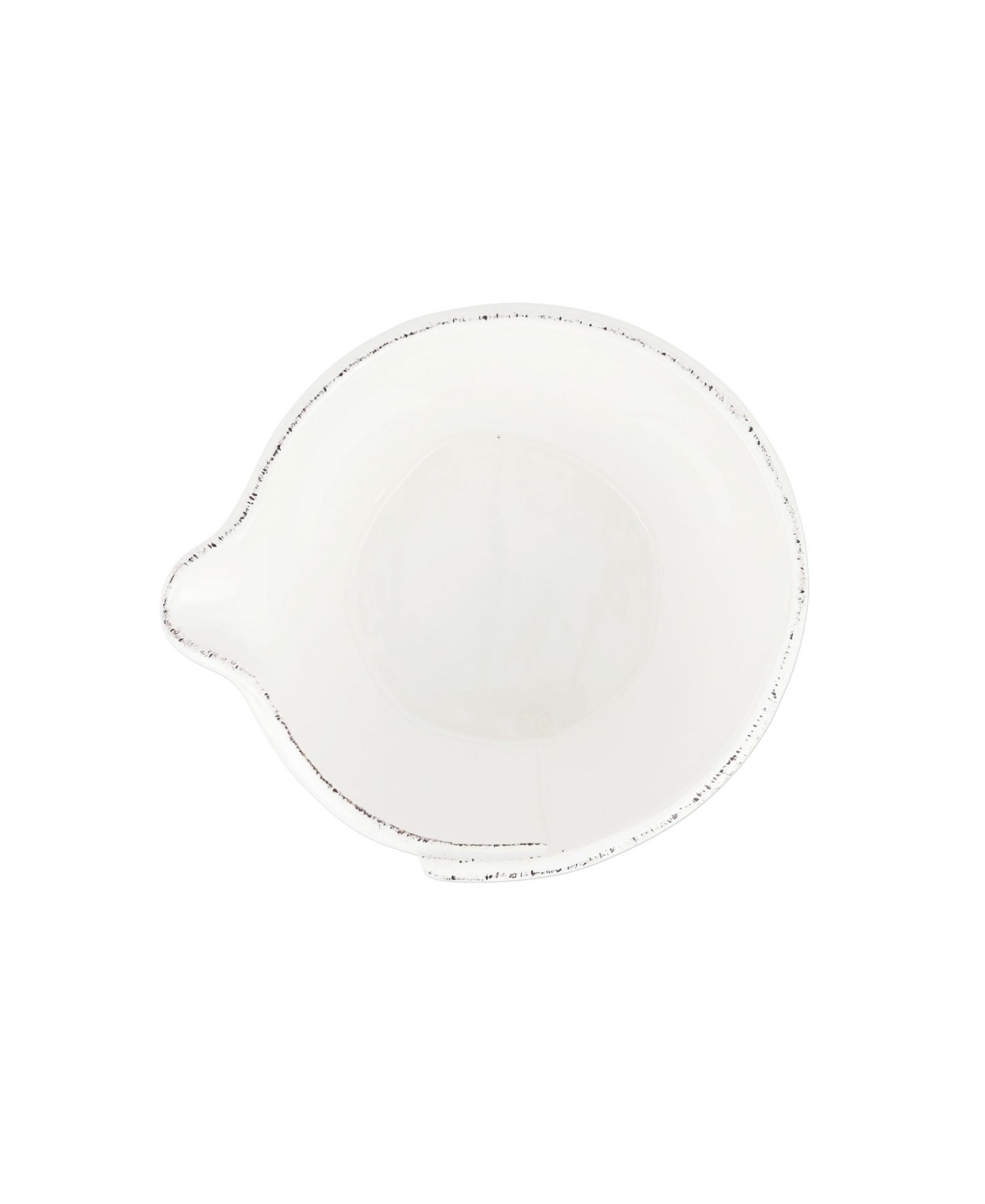 Vietri Lastra Small Mixing Bowl In White
