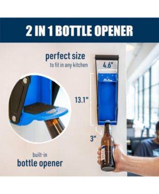 16 oz. Metal Can Crusher: Heavy-Duty Wall-Mounted Recycling Smasher