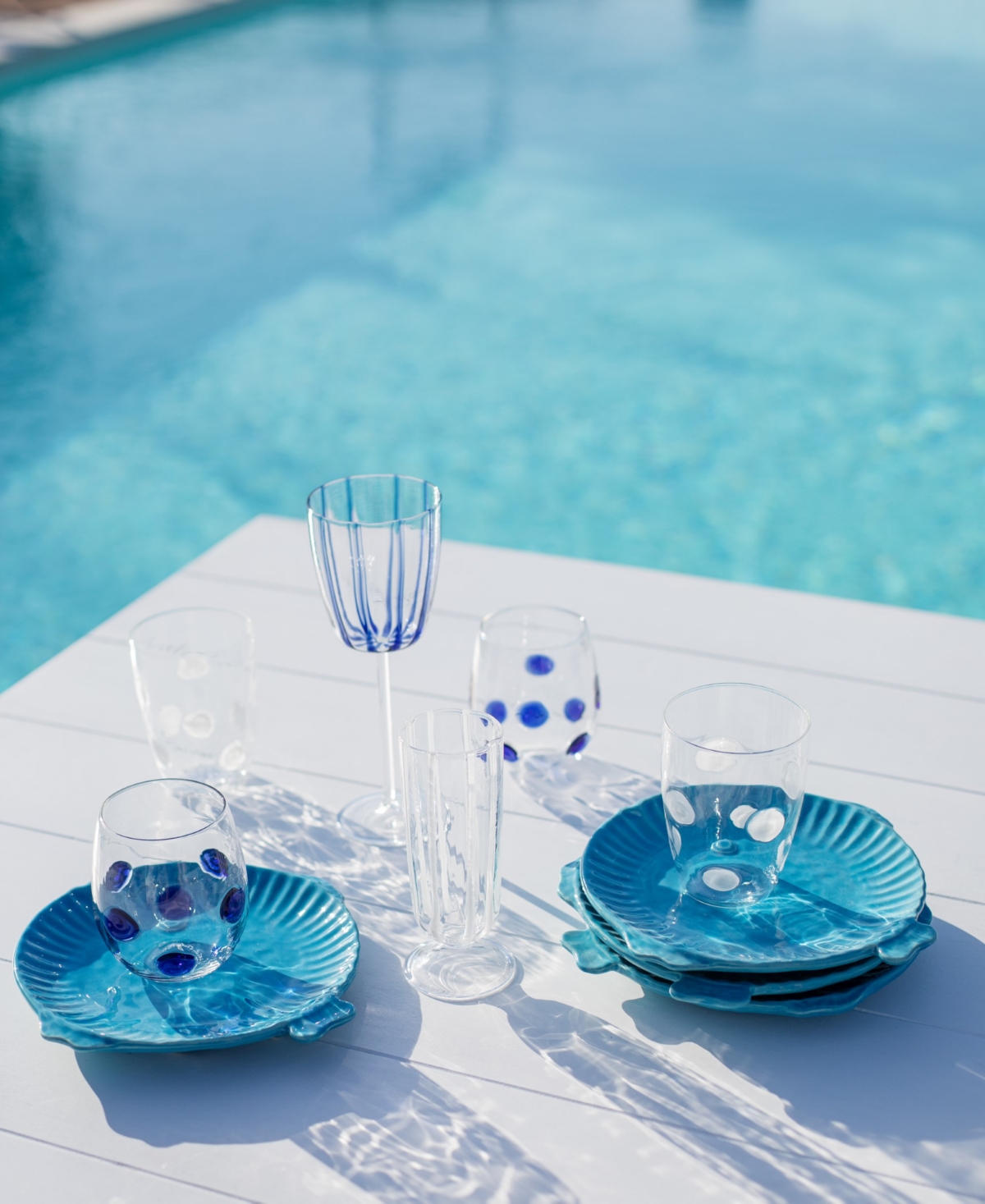 Vietri Pesce Serena Fish Dinner Plate In Aqua