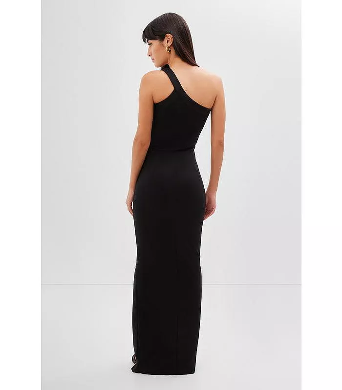 Women's Robin One-Shoulder Side-Slit Floor-Length Evening Gown - thumbnail 5