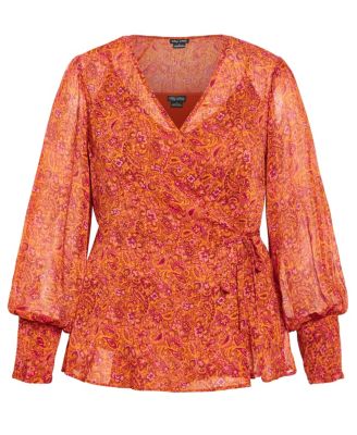 Plus Size Alexis Print Top