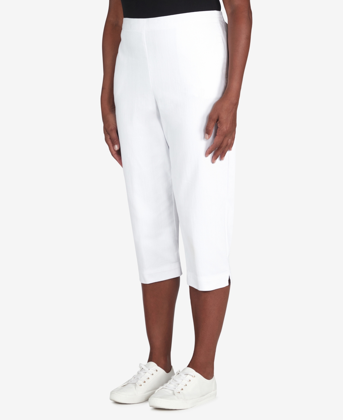 Alfred Dunner Women's Missy Classics Women's Casual Denim Capri