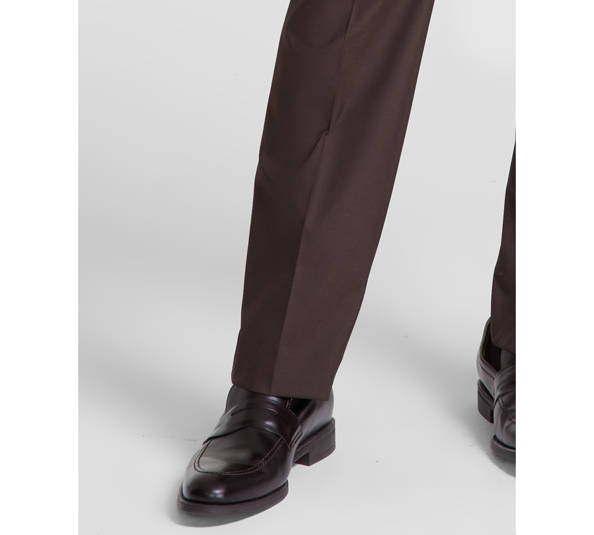 Michael Kors Men's Classic Fit Fall Pattern Pants In Tobacco