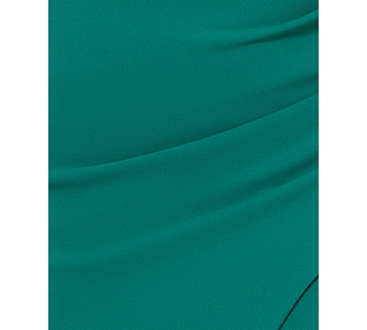 Shop Betsy & Adam Plus Size Corset Off-the-shoulder Gown In Green