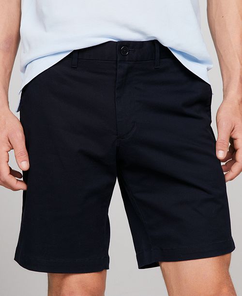 alfani Tommy Hilfiger Men's Brooklyn 1985 9" Shorts Men's Fashion & Accessories