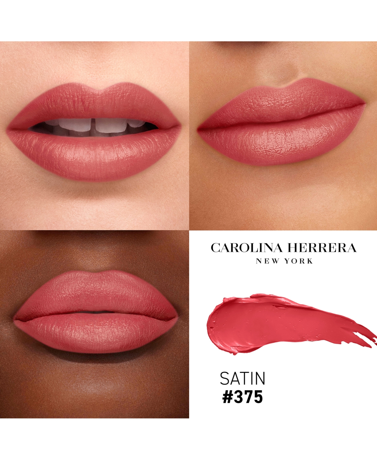 Carolina Herrera Bloom In Purple Lipstick Refill - 375- Pink Attitude (Satin)